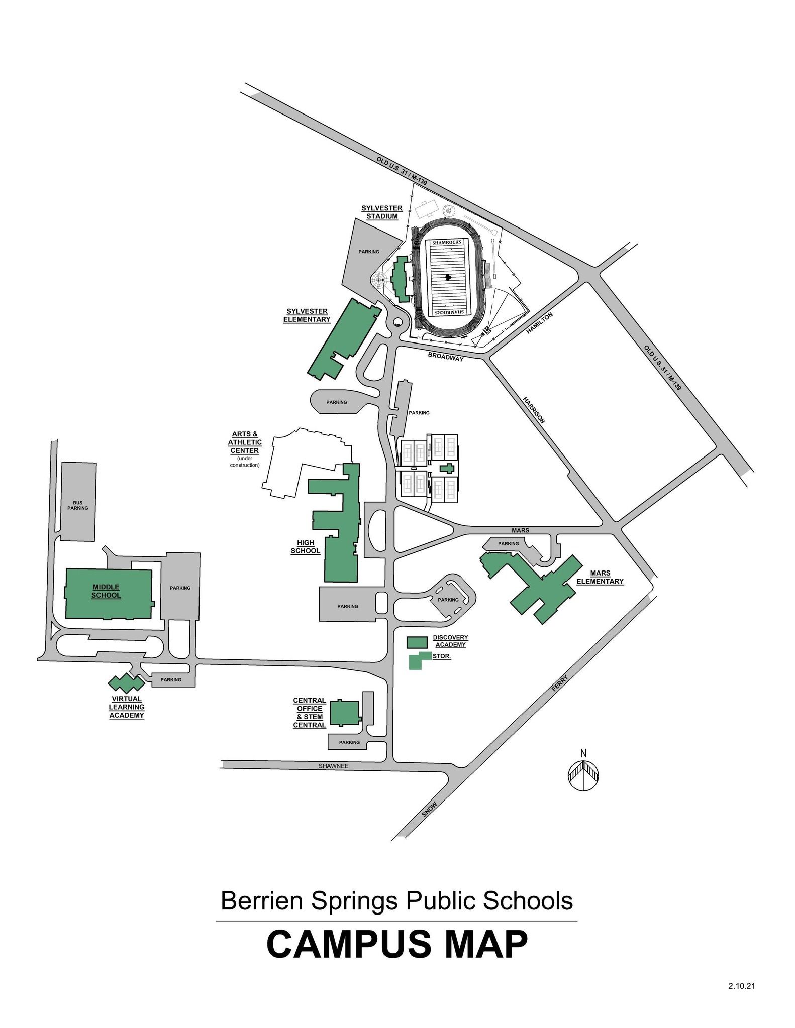 BSPS Campus Map
