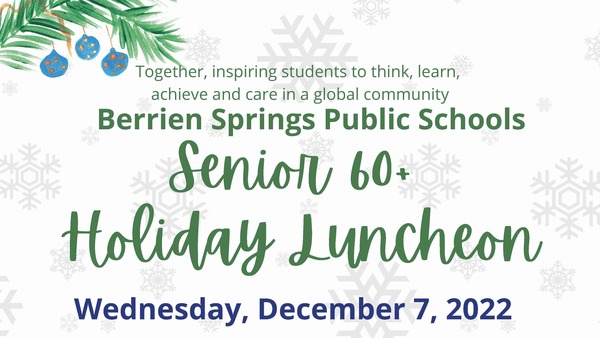 Senior Holiday Luncheon Flyer