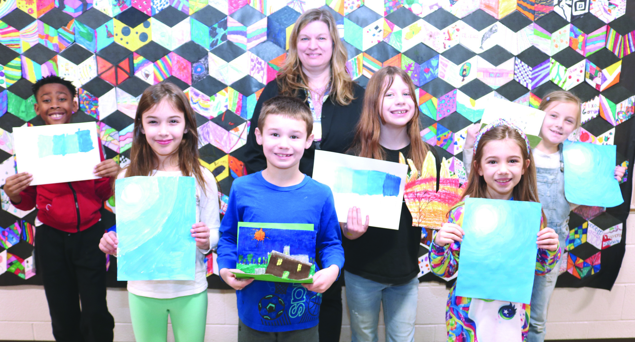 Art Students at Sylvester Elementary
