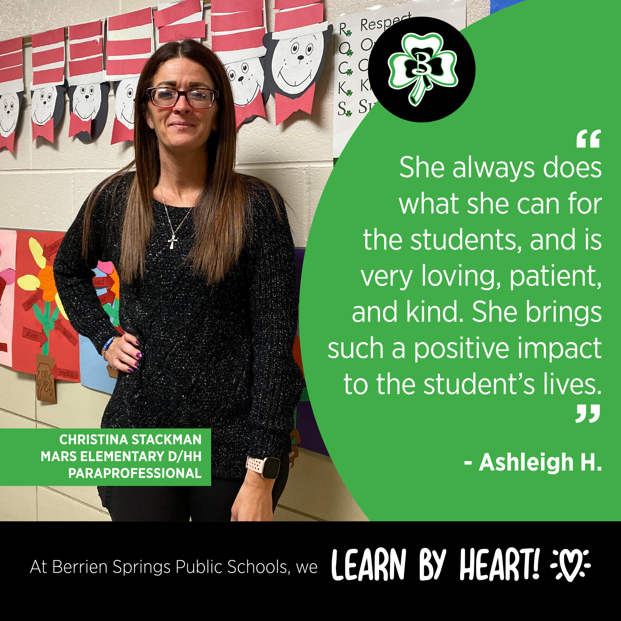 Learn By Heart Staff Highlight