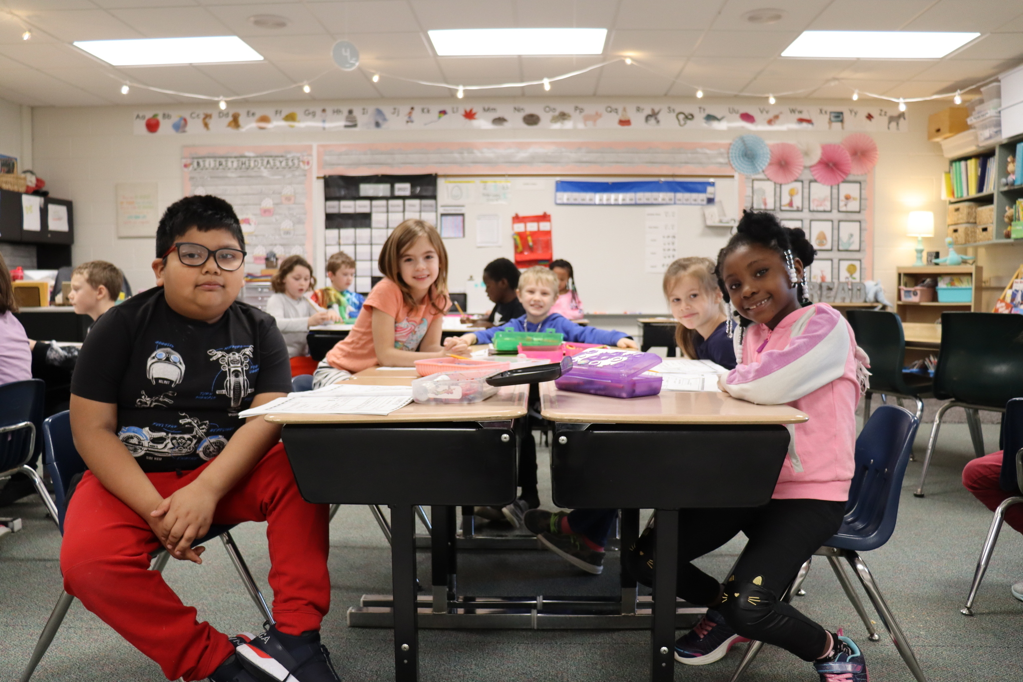 Students in a Mars Elementary Classroom