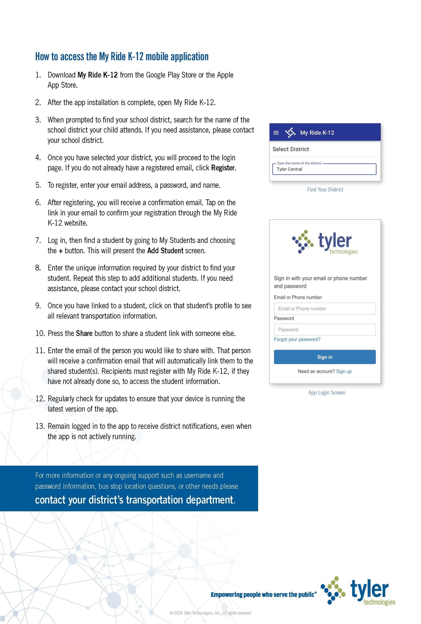Traversa App Information